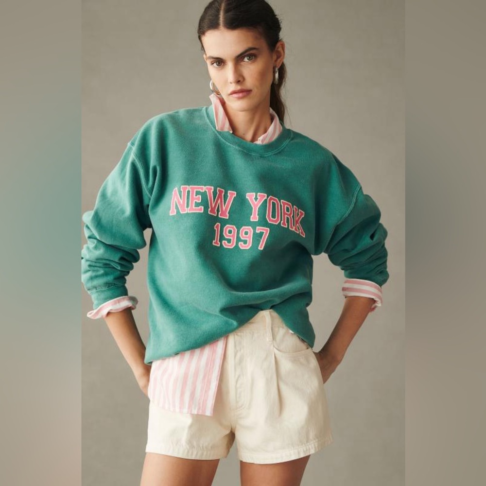 Anthropologie The Roam City New York 1997 Sweatshirt (Size XS) - NWT